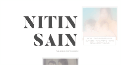 Desktop Screenshot of nitinsain.com